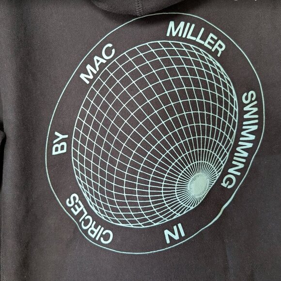 Mac Miller Swimming In Circles Album Hoodie XXL - Picture 4 of 6